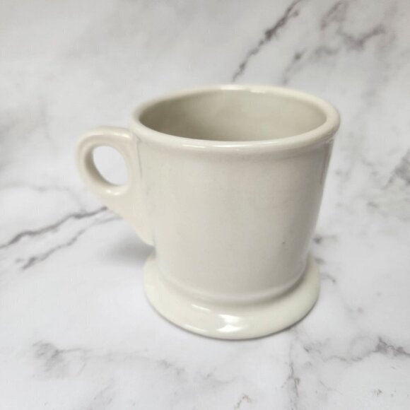 Anthropologie Monogram Letter K Ceramic Coffee Mug Shaving Cup Style - Picture 2 of 4